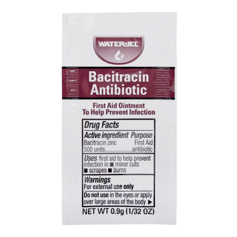 Water Jel Bacitracin Zinc First Aid Antibiotic (Case of 1800)