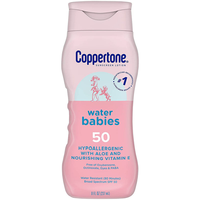 Coppertone Water Babies SPF 50 Sunscreen Lotion, 8 oz. (Each)