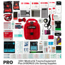 MyMedic My Medic MYFAK Pro First Aid Kit, Trauma & Medical Supplies for Survival, Red 