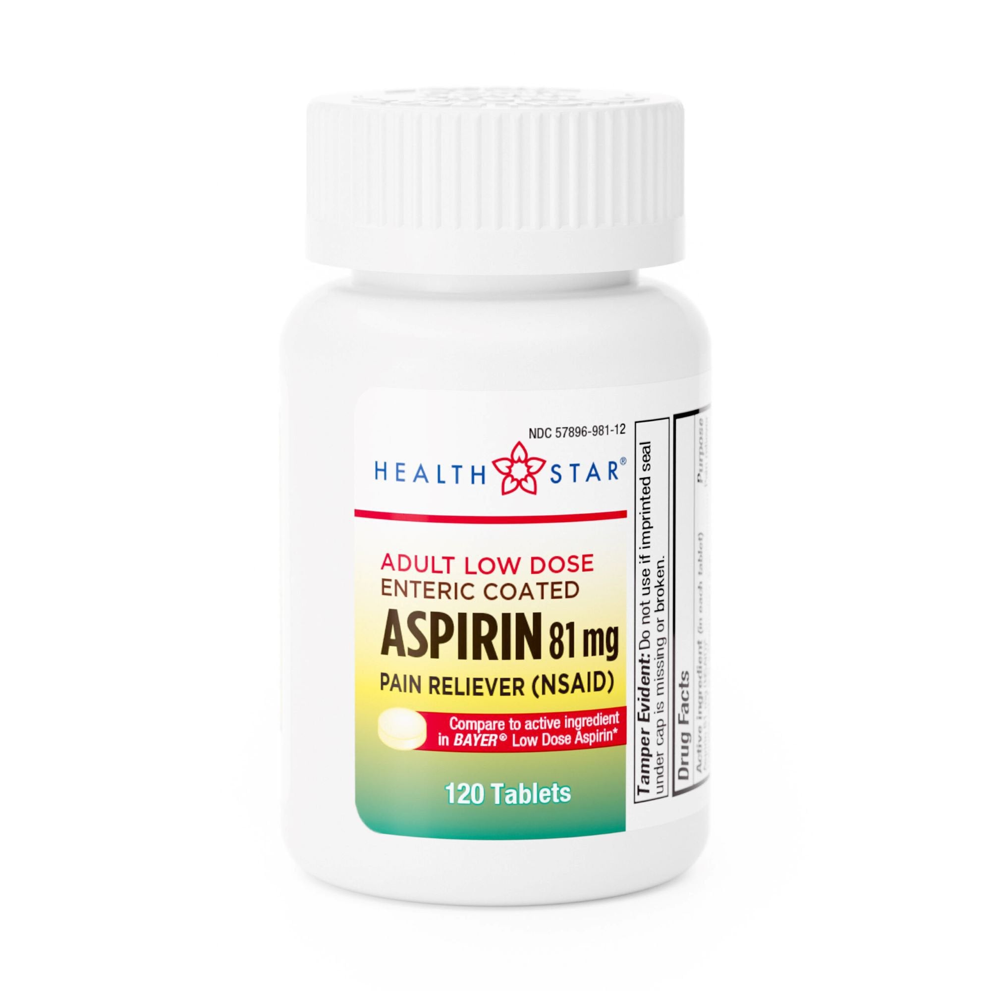 Geri-Care Health Star Low-Dose Aspirin (12/CS)