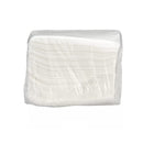 Cardinal Curity Nonwoven White Washcloth, Disposable (500/CS) 
