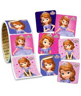 Medibadge Sticker Disney 100 per Roll Sofia The First 1-5/8 X 1-5/8 Inch (100/RL) 