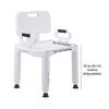 McKesson Bath Bench with Removable Arm Rail and Back, 21.25 Inch Width (4/CS)