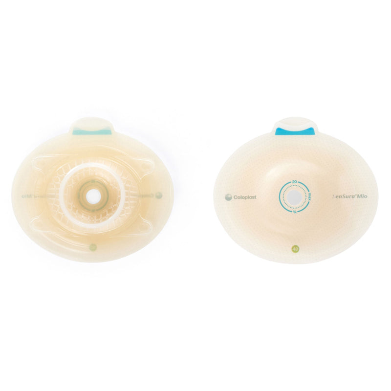 SenSura Mio Click Convex Deep Ostomy Barrier, Trim to fit 10 – 20 mm Stomas (Box of 5) 