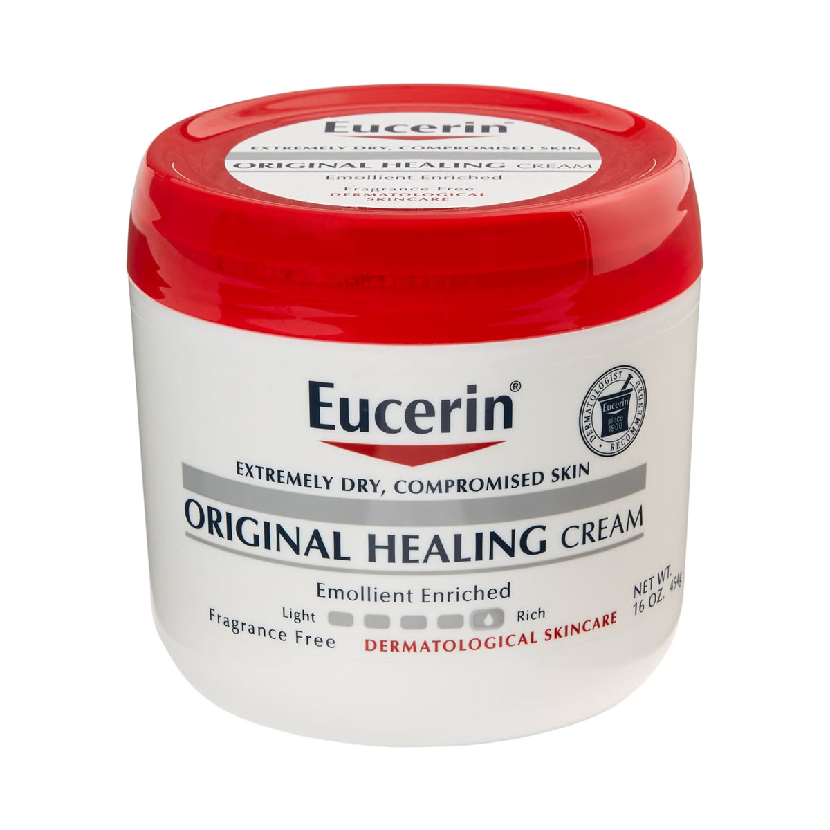 Eucerin Original Healing Moisturizer, 16-ounce Jar (Each)