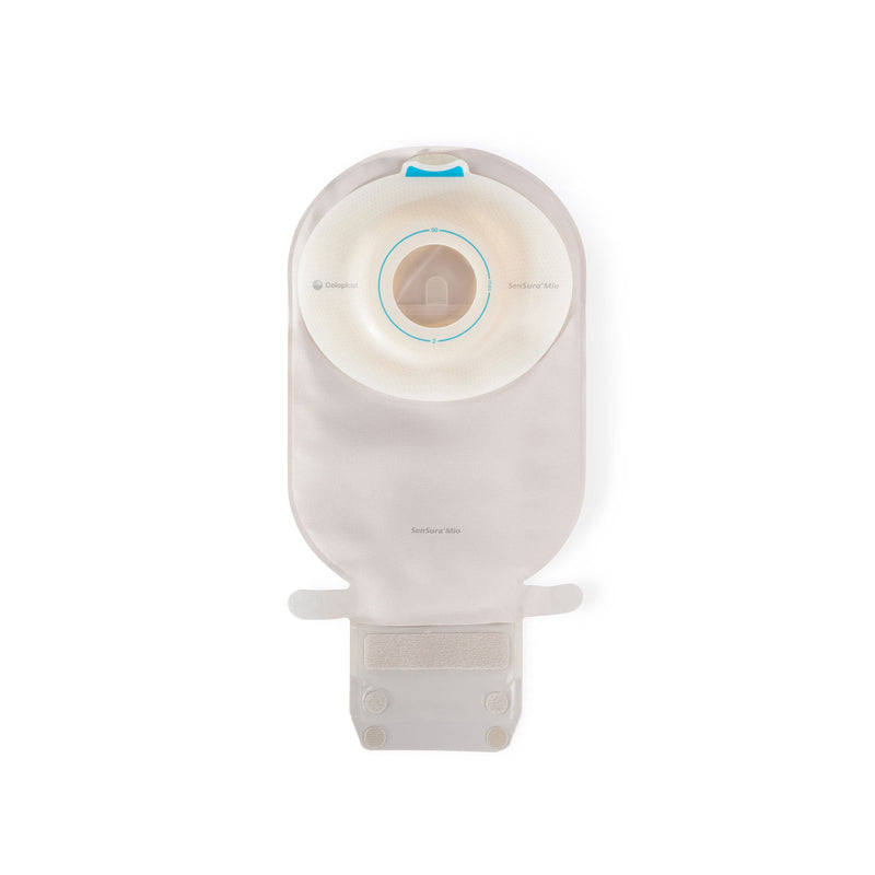 Ostomy Pouch SenSura Mio One-Piece System Convex, Pre-Cut 1-1/4 Inch Stoma Drainable (10/BX)