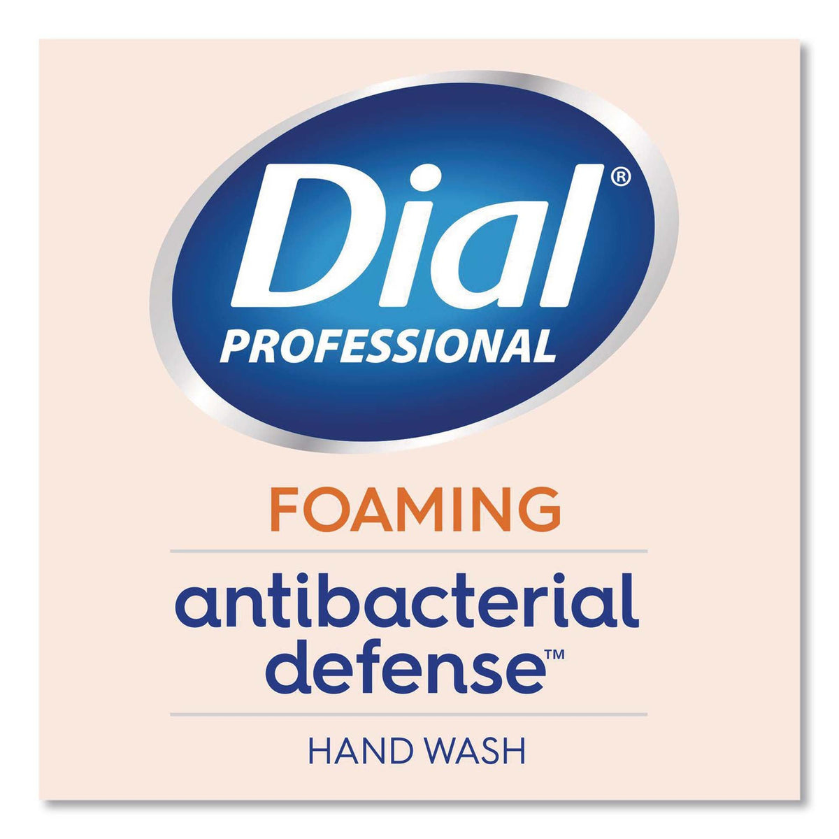 Antibacterial Soap Dial Professional Antibacterial Defense Gold + Aloe Foaming 10 oz. Pump Bottle Original Scent (Carton of 8)