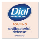 Antibacterial Soap Dial Professional Antibacterial Defense Gold + Aloe Foaming 10 oz. Pump Bottle Original Scent (Carton of 8)