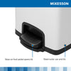 McKesson White Square Step-On Trash Can, 8 gallon (Case)