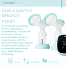Zev Supplies Corp Zomee Z1 Double Electric Breast Pump Kit (12/CS) 