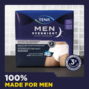 Tena Men Overnight Extra Coverage Protective Underwear, Heavy Absorbency, S/M (Case of 56)