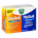 Vicks DayQuil/NyQuil Cold & Flu LiquiCaps (Carton of 48)