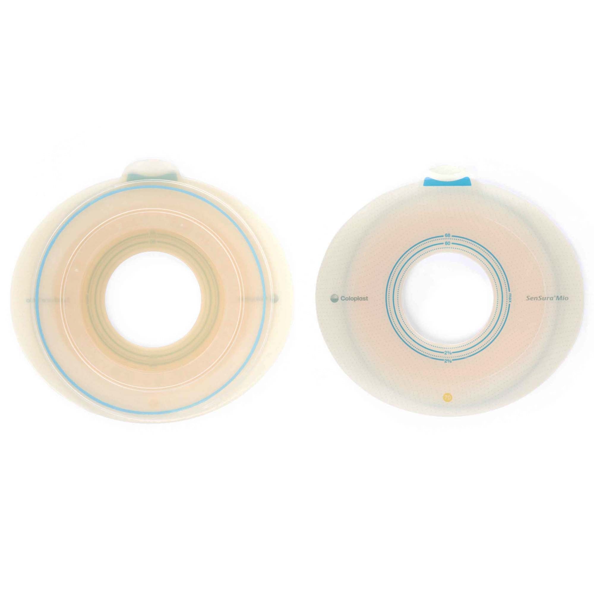 Coloplast SenSura Mio Flex Ostomy Barrier, 38 mm Stoma Opening, Red Color Match (5/BX) 