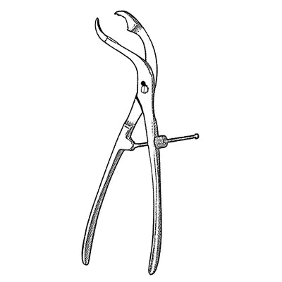 Sklar Verbrugge Bone Holding Forceps 11" - 40-2592