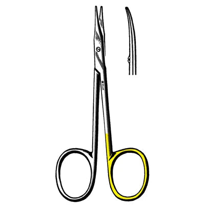 Sklarcut Stevens Tenotomy Scissors - 4-1/2", Straight, Blunt/Blunt, 1 Standard Edge, 1 Micro-Serrated Edge - 15-3372 