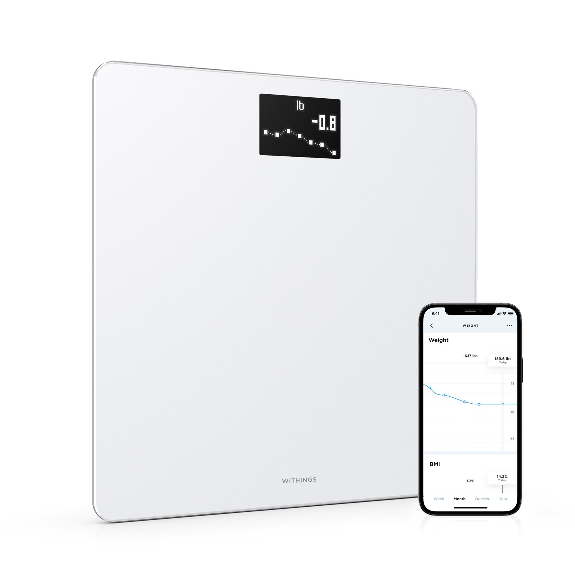 Withings Inc Withings Body Wifi Smart Scale, White 