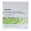 McKesson Hydrocellular Foam Dressing with Border Silicone Adhesive, Sacral (Case of 50)