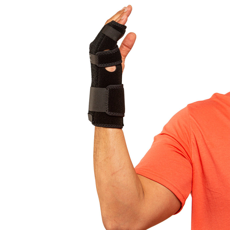 Hand / Finger Brace TKO Standard Neoprene / Nylon / UBL Right Hand Black X-Large (Each)