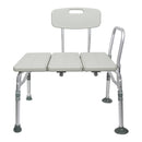 McKesson Brand McKesson Aluminum Transfer Bench with Reversible Back 
