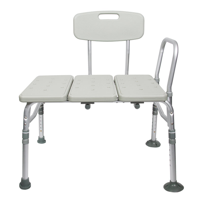 McKesson Brand McKesson Aluminum Transfer Bench with Reversible Back 