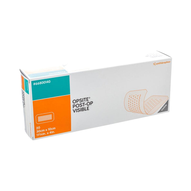 Foam Dressing OpSite Post-Op Visible 4 X 11-3/4 Inch With Border Waterproof Film Backing Adhesive Rectangle Sterile 