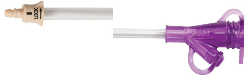Straight Connector with Y-Port Adapter Mini ONE 12 Inch (Box of 10)