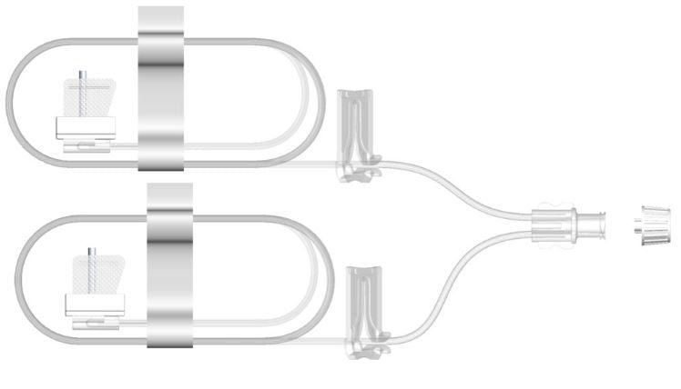 Subcutaneous Infusion Set SAF-Q 27 Gauge X 2 6 mm 36 Inch Tubing Without Port