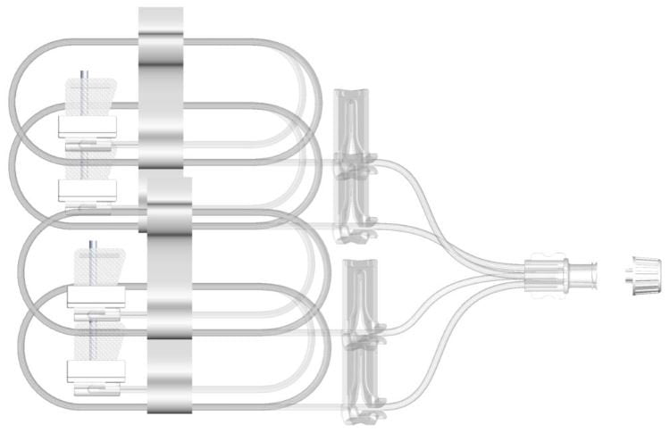 Subcutaneous Infusion Set SAF-Q 27 Gauge X 4 9 mm 36 Inch Tubing Without Port 