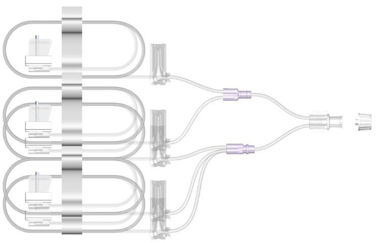Subcutaneous Infusion Set SAF-Q 27 Gauge X 6 9 mm 36 Inch Tubing Without Port