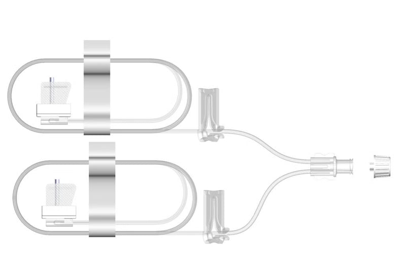 Subcutaneous Infusion Set Sub-Q 27 Gauge X 2 6 mm 36 Inch Tubing Without Port