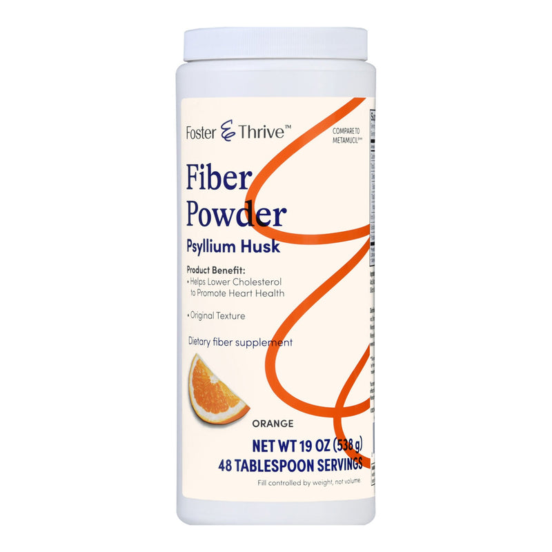 Foster & Thrive Fiber Powder Original Texture Orange (Each)