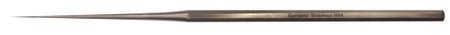 BR Surgical BARBARA Needle, angled shaft, straight, pointed, 6" 