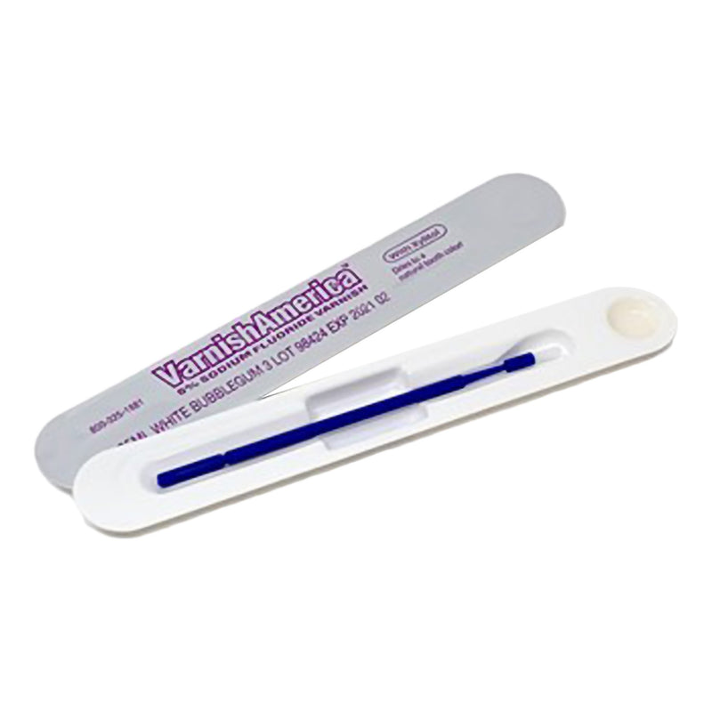 Plak Smacker VarnishAmerica Fluoride Varnish 0.25 mL X 200 per Box Bubblegum Flavor (200/BX) 