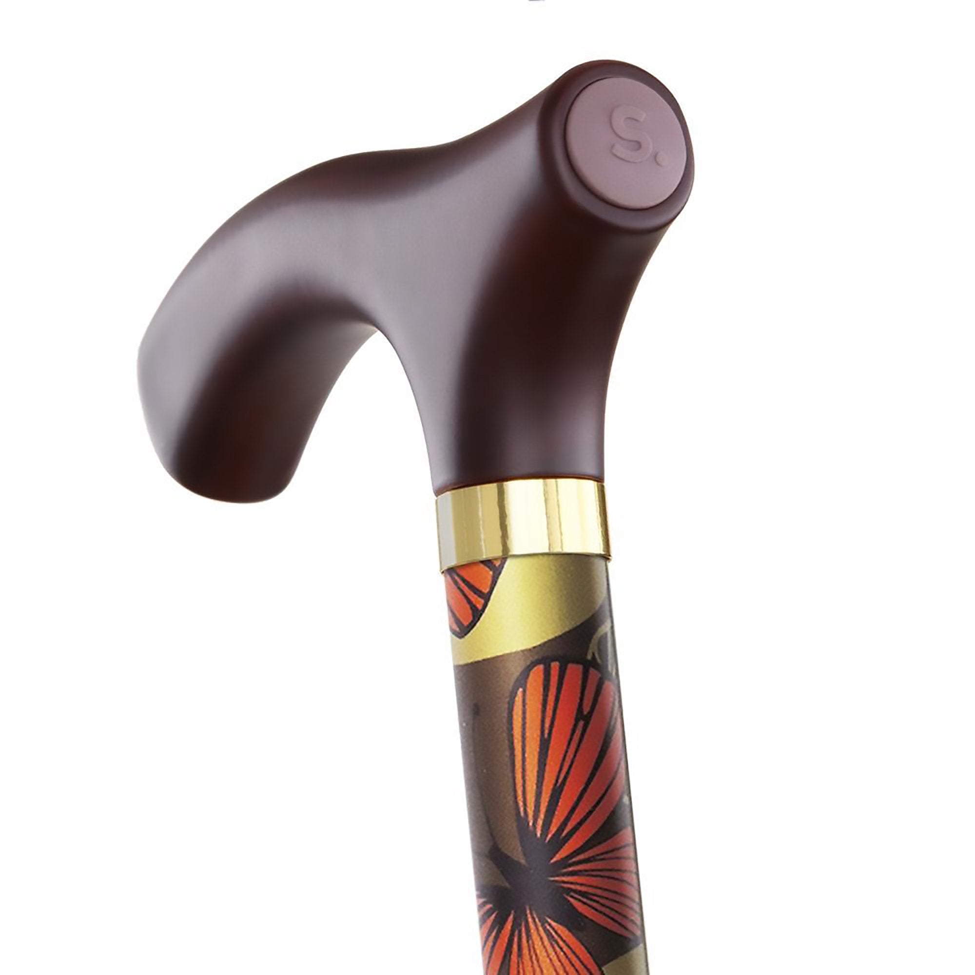 Mabis Healthcare Switch Sticks Folding Cane, Mimi Print, 32 to 37 Inch Height 