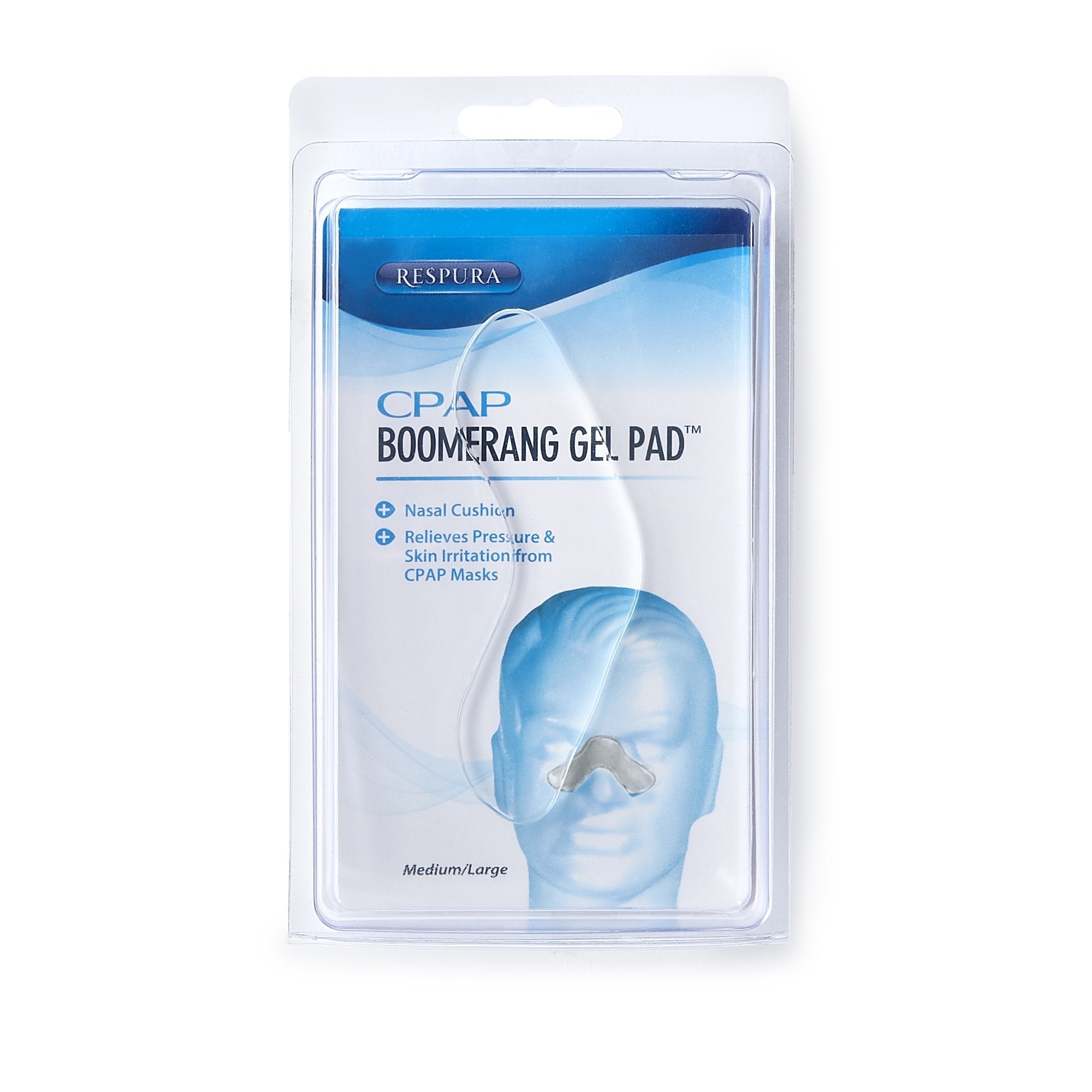 CPAP Mask Component CPAP Nasal Pad Boomerang Medium / Large Cushions 