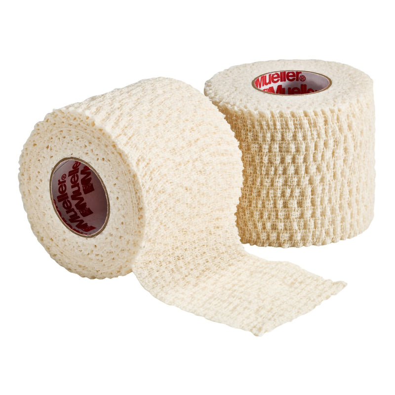 Athletic Tape Mueller Tear-Light White 2 Inch X 5 Yard Elastic Adhesive NonSterile 