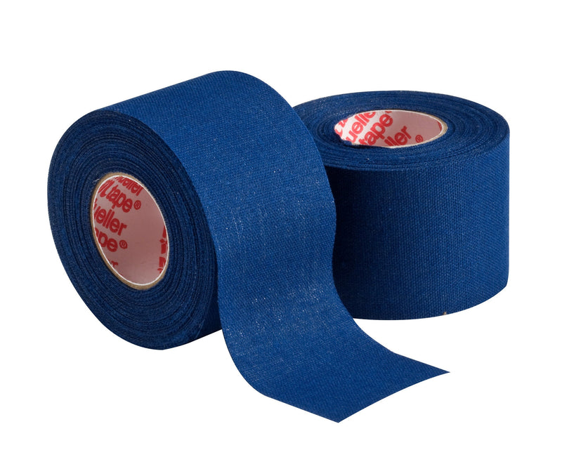 Athletic Tape Mueller Mtape Navy 1-1/2 Inch X 10 Yard Cotton / Zinc Oxide NonSterile 