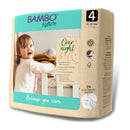 Bambo Nature Overnight Diapers, Size 4 (Case of 96) 
