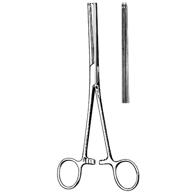 Sklar Allis-Lockwood Intestinal Forceps - 6-1/4" - 36-1362