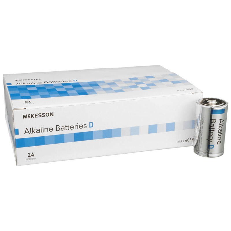 McKesson Alkaline Battery, D Cell (Case of 144)