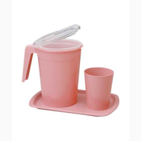 BEDSIDE SET PITCHER LINER TRAYTUMBLER GOLD 20/CS