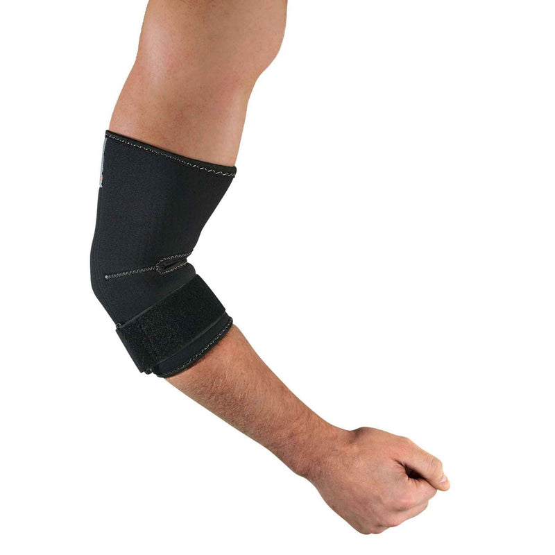 Elbow Sleeve ProFlex 655 X-Large Pull-On / Hook and Loop Strap Low Profile Left or Right Elbow 12 to 13 Inch Elbow Circumference Black (Each)