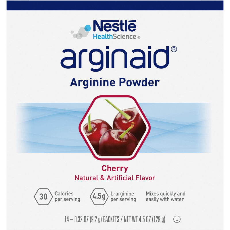 Arginaid Cherry Arginine Powder (Case of 4 Boxes)