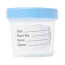 Specimen Container 120 mL (4 oz.) Screw Cap Poly Bagged Sterile / Sterile Fluid Path (Case of 100)