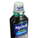 NyQuil Severe Cold & Flu Liquid, 12-ounce Bottle (Each)