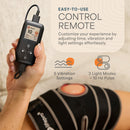 Lifepro Fitness LLC Light Therapy Knee Brace BioRecover One Size Fits Most Hook and Loop