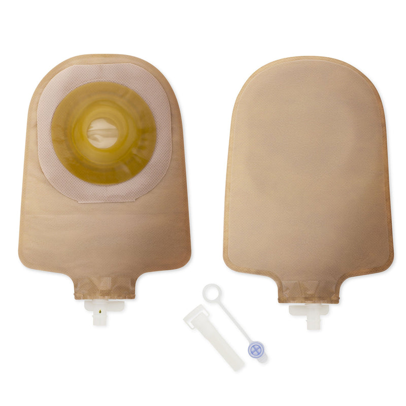Premier One-Piece Beige Urostomy Pouch, Pre-cut to Fit 25 mm Stomas (Box of 5)