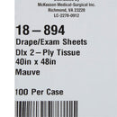 McKesson Nonsterile Physical Exam Drape, 40 x 48 Inch (Case of 100)