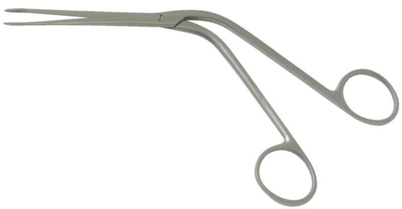 Nasal Polypus Forceps BR Surgical Hartmann 7-7/8 Inch Length OR / Surgical Grade German Stainless Steel NonSterile NonLocking Finger Ring Handle Straight Serrated Oval Tips with Groove 