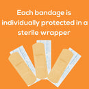 Tru-Colour Products LLC Tru-Colour Skin Tone Shade Fabric Bandage Adhesive Strips – Beige, 1 x 3 Inch (12/CS)